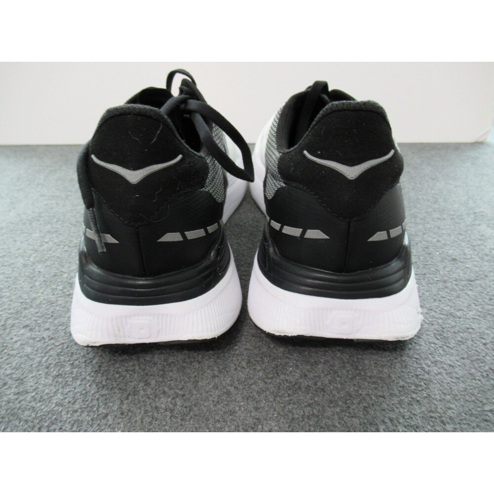 Hoka One One U Transport X Shoes Mens Sz 10 Black White #1152450 Sneakers - Picture 6 of 13